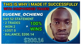 How I Managed To Raise 10 to 200 with only 2 Trades a day in Binary Options Trading  Swahili [upl. by Beverly]