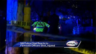 Tilton chief reacts to officer shooting in Falmouth Mass [upl. by Macintyre97]