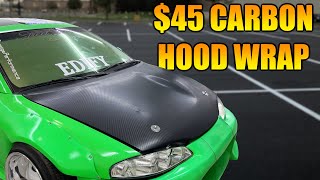 Wrapping the Widebody Eclipse Hood [upl. by Grace401]