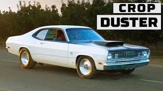 Legendary 1970 Plymouth Duster quotCrop Dusterquot Rebuilt  Roadkill Garage  MotorTrend [upl. by Froh855]