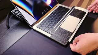 dbrand Apple MacBook Pro 14 inch Skin Installation  dbrand [upl. by Tammi]