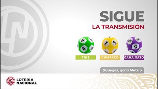 Sorteo Chispazo Clásico 10788 Tris Clásico 32977 y Gana Gato 2748 [upl. by Herrod967]