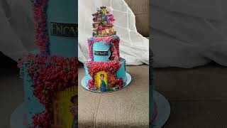 Enchanting theme cake 😍😍 bake cake trending cute trending [upl. by Okram]