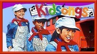 Kidsongs  Little Red Caboose  We Love Trains  Caboose Song for Kids  Kids Songs  PBS Kids TV [upl. by Cody909]