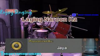 Laging Naroon Ka  Jaya Karaoke [upl. by Cathyleen]