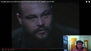 Peabo reacts to Bo Dallas opens up to Uncle Howdy about his brother Bray Wyatt [upl. by Eiffub]