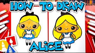 How To Draw Alice In Wonderland [upl. by Petie920]