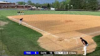 Goreville Blackcats Baseball vs Trico Pioneers [upl. by Circosta]