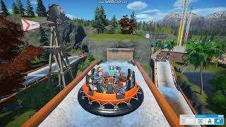 River Rapids  Planet Coaster [upl. by Keg]