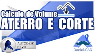 Revit 2016  Cálculo volume p Aterro e Corte Topografia [upl. by Ahsias818]