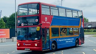 Stagecoach Bus Manchester Driver Training 17578 At Manchester Airport On 18th July 2023 [upl. by Korie899]