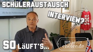 Schüleraustausch Interview  Auswahl Was wirklich wichtig ist für dein Gespräch zum Auslandsjahr [upl. by Thessa]