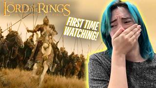 RETURN OF THE KING EMOTIONALLY DEVASTATED ME  First Time Watching  Movie Reaction [upl. by Norvell]