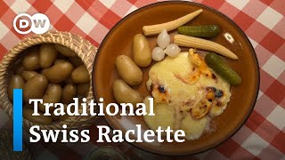 Cheesy Delight How to Prepare an Authentic Swiss Raclette [upl. by Egdamlat947]