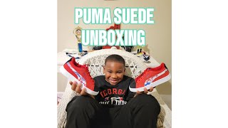 puma suede unboxing [upl. by Sula]