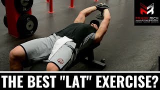 Dumbbell Pullover  The SINGLE BEST Lat Isolation Exercise [upl. by Natsirk]