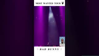 The INSANE Atmosphere at Bad Bunny Concert badbunny [upl. by Sanez]