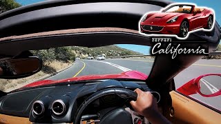 FERRARI CALIFORNIA SPORTS POV DRIVE CAPE TOWN SOUTH AFRICA [upl. by Swenson]