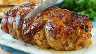 Guests are delighted Juicy meat for a holiday dinner Prepare this recipe and see for yourself [upl. by Mozza]