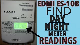 SOLVED👏 How To Find Day  Night Rate Multi Tariff Smart Meter Readings For EDMI ES10B [upl. by Yran]