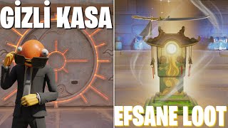 Fortnite Gizli Kasa 😱 Efsanevi Loot [upl. by Adliwa]