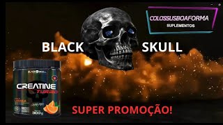 CREATINE TURBO  BLACK SKULL  SABOR LARANJA [upl. by Saref]