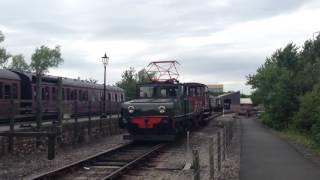 Harton Electric Railway E4 shunting 170716 [upl. by Rutter]