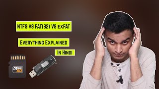 NTFS Vs FAT32 Vs exFAT  Everything Explained In Detail In Hindi [upl. by Novit267]