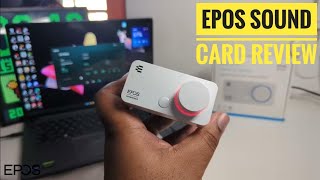 Is This THE BEST External Sound Card For You EPOS GSX 300 Impressions [upl. by Fidela]