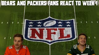 A Bears amp Packers Fan Reaction to Week 1 [upl. by Inavoig]