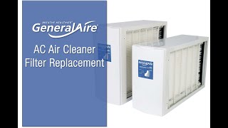 GeneralAire® AC Air Cleaner Filter Replacement [upl. by Civ]