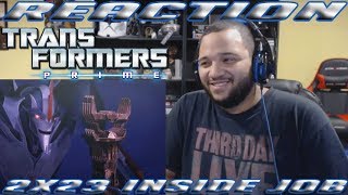 Transformers Prime Season 2 Episode 23  Inside Job  REACTION [upl. by Avert]