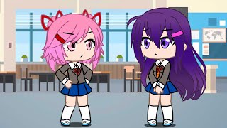 Natsuki’s Club Conspiracy Crap  DDLC Short  GachaPenguin [upl. by Cassy854]