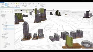 Arcgis extrude basemap polygon [upl. by Ehcsrop]