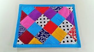 Easy Doormat Making at Home  Doormat Making Using Waste Clothes  How to Make Beautiful Doormat [upl. by Adnileb]