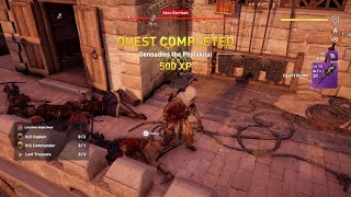 Quest Completed Gennadios the Phylakitai  Assassins Creed Origins [upl. by Htebilil]