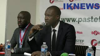 Lintégralité de la conférence de presse de Ousmane Sonko Pastef [upl. by Solraced]