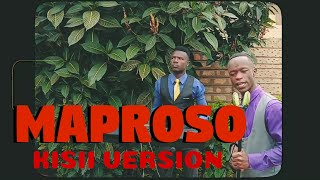 Wacha Ujinga  Wakadinali  Maproso Kisii Version  Wee Brathe  Akareta Pizza  Official Video [upl. by Mota441]