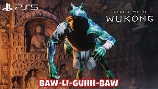 Black Myth Wukong  How to Find amp Defeat BawLiGuhhBaw  Chapter 4 Toad Boss Guide [upl. by Aitnyc]