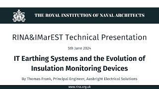 IT Earthing Systems and the Evolution of Insulation Monitoring Devices [upl. by Oona]