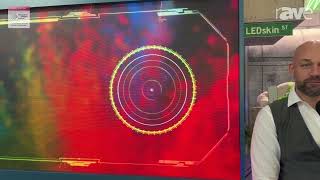 ISE 2024 Bematrix Highlights Ledskin 15 mm LED Product Powered by Unilumin [upl. by Shu]