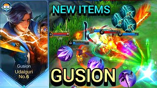 Gusion New BuildampItems in 2024Montage Gameplay [upl. by Nalym140]