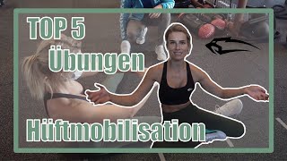 Top 5 Übungen Hüftmobilisation Und der Schmerz geht [upl. by Trude]