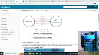 ThingSpeak dengan MQTT [upl. by Ellebasi308]