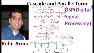 Cascade and Parallel IIR Form Realization lecture 7 by Rohit Arora [upl. by Linzy44]