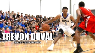 Trevon Duval CRAZY Senior Year Highlights  IMG Academy [upl. by Mehsah]