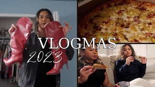 VLOGMAS DAY 10  Friday Night with my Bestfriends  Our Pizza Tradition [upl. by Emsoc]