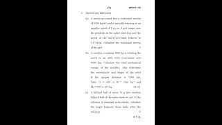 BPHCT  131 December 2023 Question Paper [upl. by Ayik]