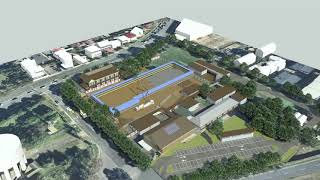 Bankstown North Public School Upgrade  3D Fly Through [upl. by Brandais]