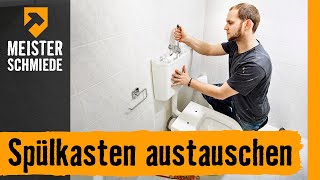 Spülkasten austauschen  HORNBACH Meisterschmiede [upl. by Jahn302]